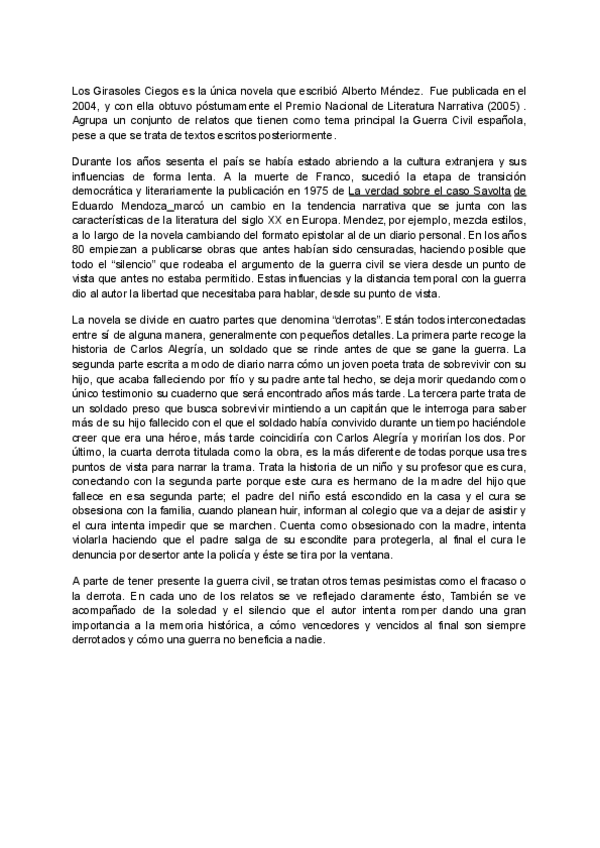 Miniatura del documento Valoracion Critica- Los girasoles ciegos.pdf