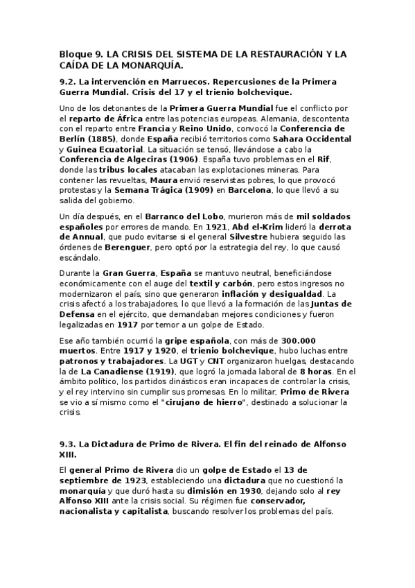 Miniatura del documento Bloque-9or-Historia-espana.docx