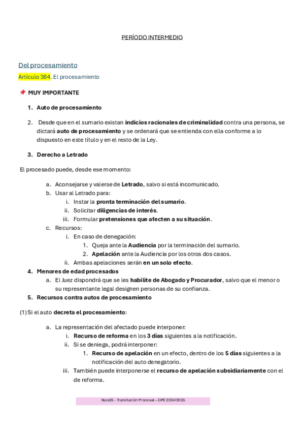 Miniatura del documento Tramitacion-Procesal-Tema-20-Periodo-intermedio.pdf