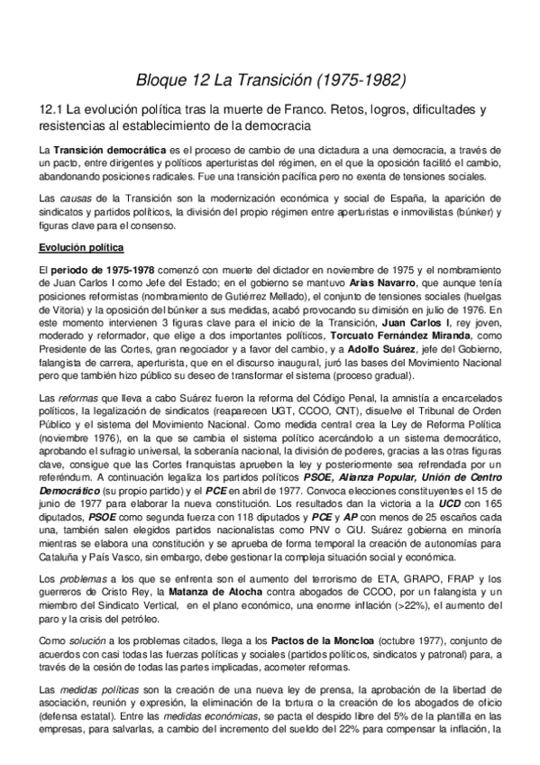 Miniatura del documento bloque-12.1-La-evolucion-politica-tras-la-muerte-de-Franco.-Retos-logros-dificultades-y-resistencias-al-establecimiento-de-la-democracia-resumen-wu.pdf