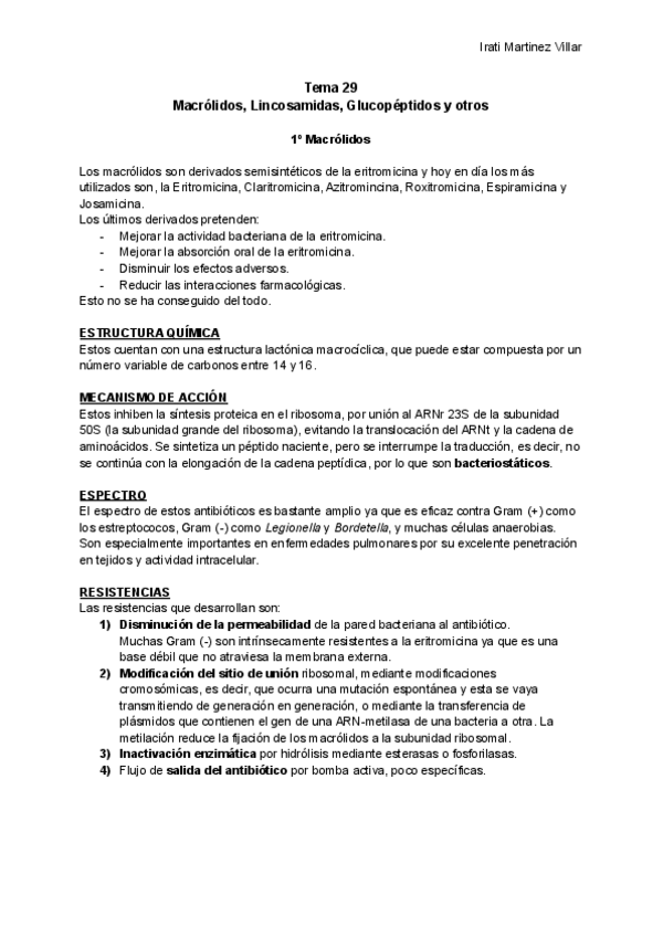 Miniatura del documento Tema-29-Macrolidos-Lincosamidas-Glucopeptidos-y-otros.pdf