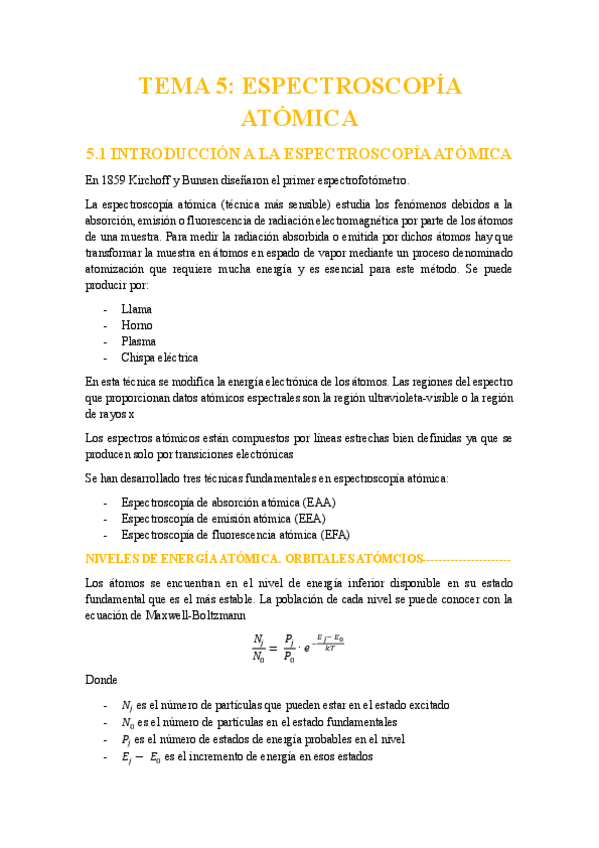 Miniatura del documento TEMA-5.-ESPECTROSCOPIA-ATOMICA (MATRÍCULA DE HONOR).pdf