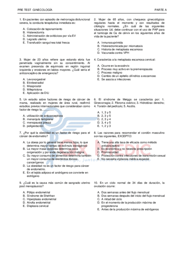 Miniatura del documento Pre-Test-Ginecologia.pdf