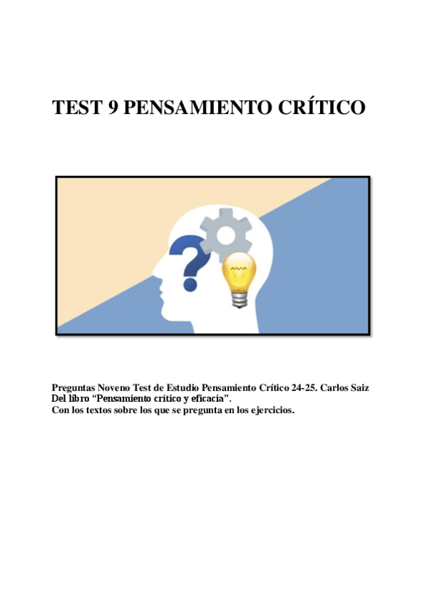 Miniatura del documento Preguntas-con-soluciones-marcadas-Noveno-Test-de-Estudio-de-Pensamiento-Critico-24-25.-Carlos-Saiz.pdf