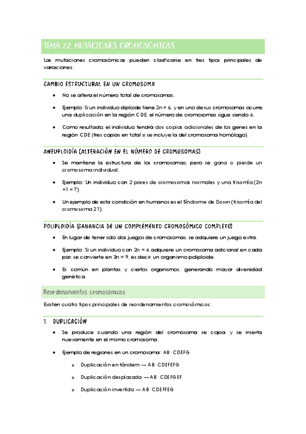 Miniatura del documento Tema 22: Mutaciones cromosómicas.pdf
