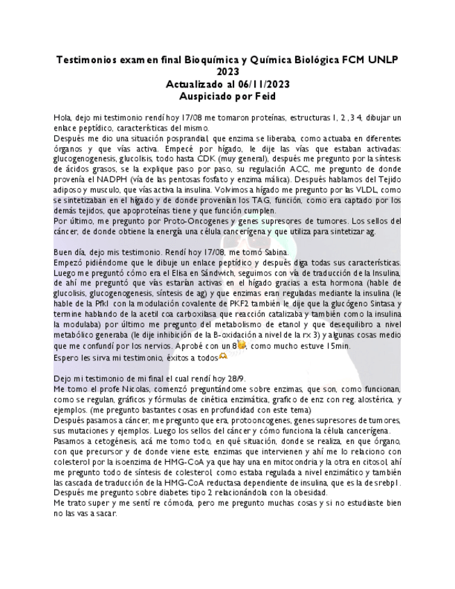 Miniatura del documento Testimonios-examen-final-Bioquimica-y-Quimica-Biologica-FCM-UNLP-2023.pdf