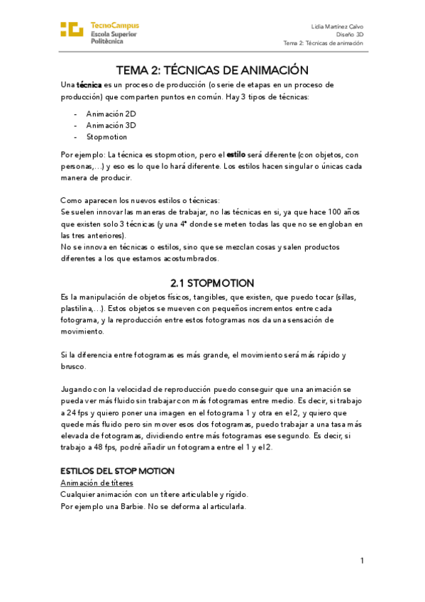 Miniatura del documento Tema 2 - Técnicas de animación.pdf