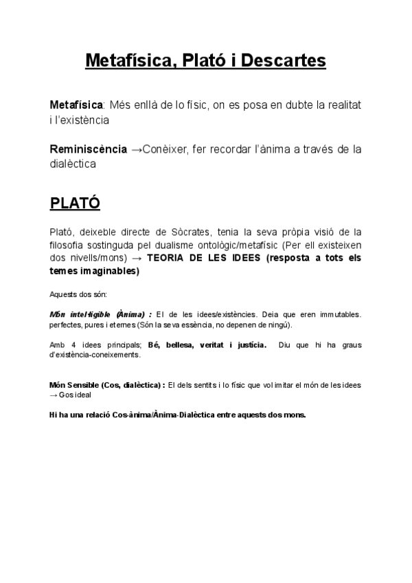 Miniatura del documento Metafisica-Plato-i-Descartes-1r-de-Batxillerat.pdf