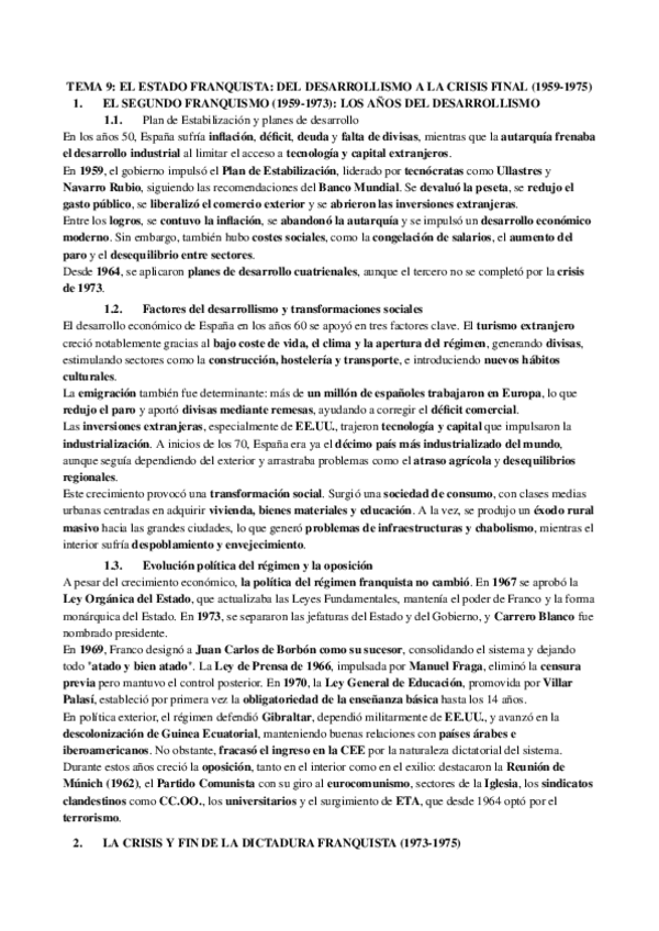 Miniatura del documento TEMA-9-EL-ESTADO-FRANQUISTA-DEL-DESARROLLISMO-A-LA-CRISIS-FINAL-1959-1975.pdf