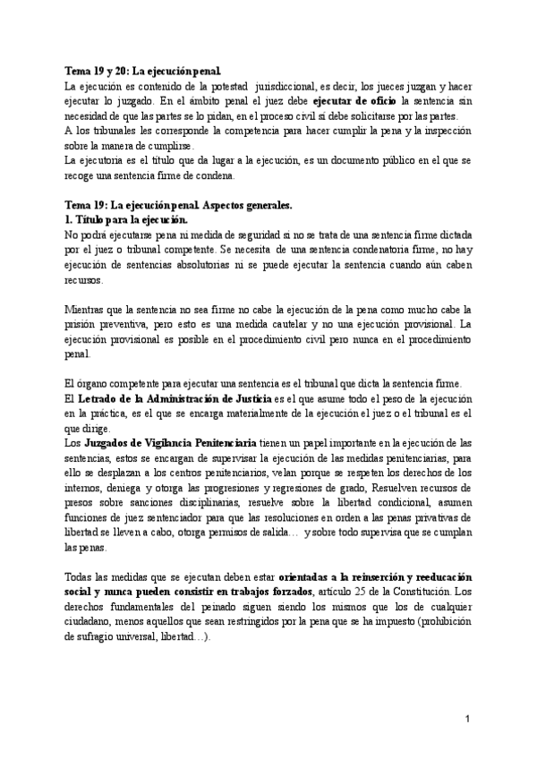 Miniatura del documento Tema 19 y 20_ La ejecución penal.pdf