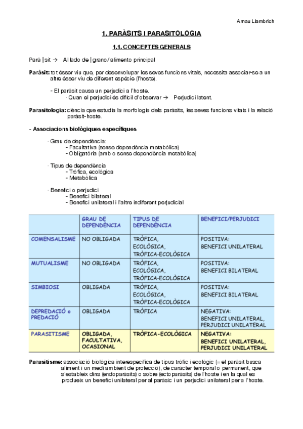 Miniatura del documento Apunts parasitologia (Generalitats i els Protozous).pdf