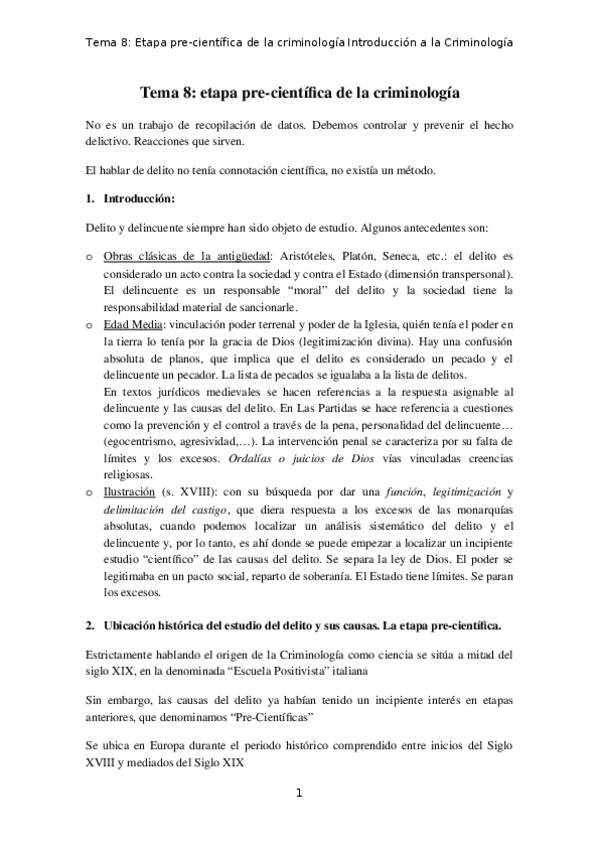 Miniatura del documento Tema 8 - etapa pre-científica de la criminología.docx