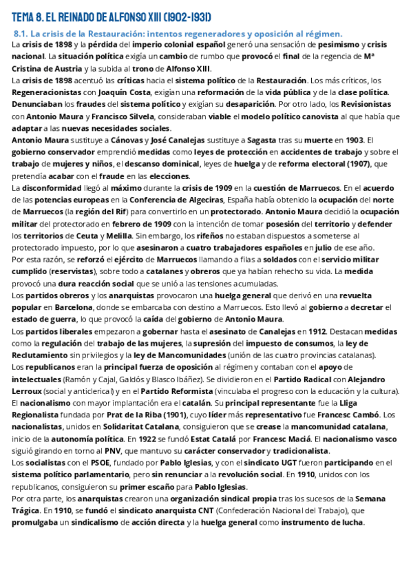 Miniatura del documento TEMA-8-EL-REINADO-DE-ALFONSO-XIII-1902-1931.pdf