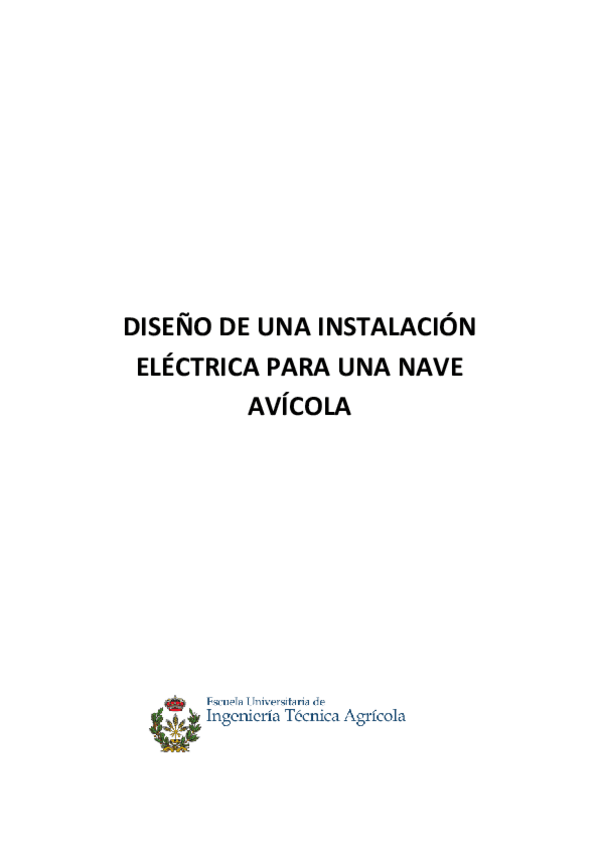 Miniatura del documento Instalación eléctrica nave pavos.pdf