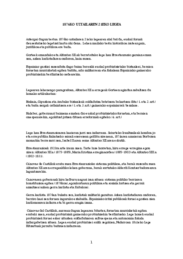 Miniatura del documento Testu-Iruzkina-1876ko-UZTAILAREN-21eko-LEGEA.docx