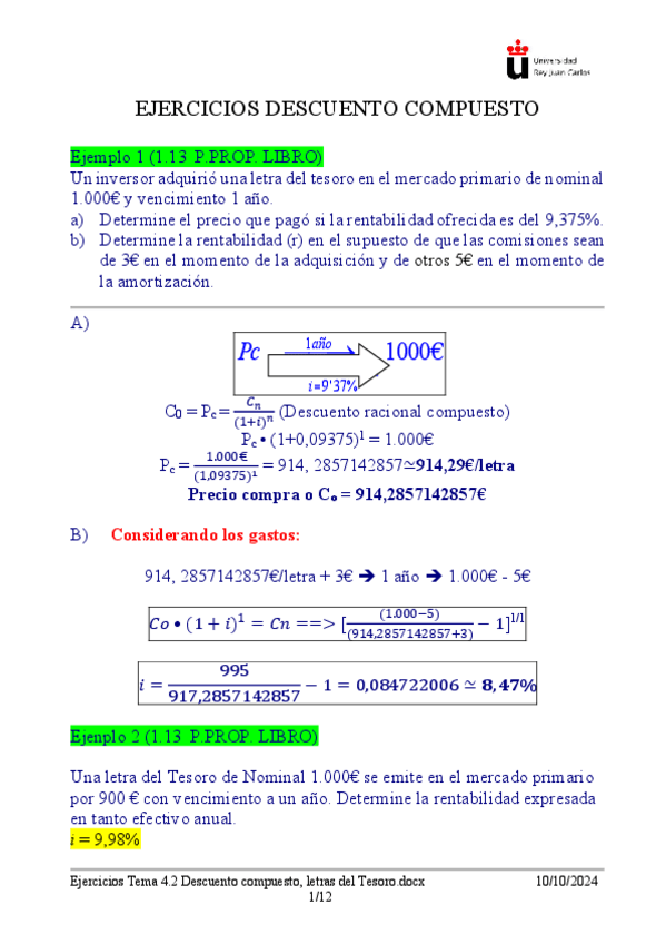 Miniatura del documento Ejercicios-Tema-4.2-Descuento-compuesto-letras-del-Tesoro.pdf