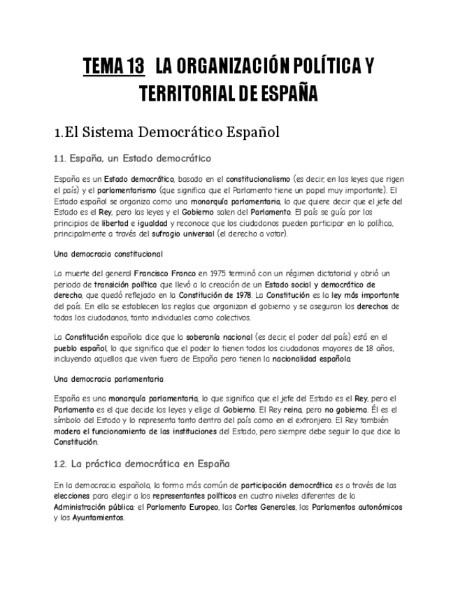 Miniatura del documento TEMA-13-LA-ORGANIZACION-POLITICA-Y-TERRITORIAL-DE-ESPANA.pdf