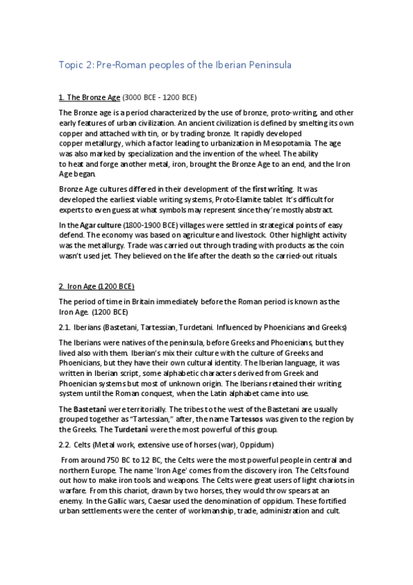 Miniatura del documento Topic 2 Pre-roman peoples of the Iberian peninsula.pdf