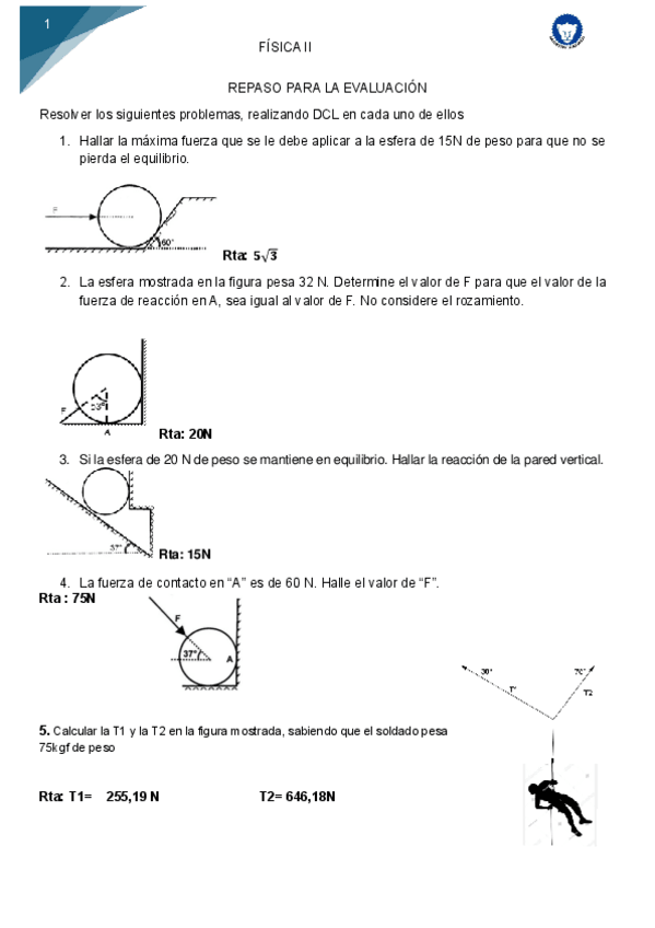 Miniatura del documento Ejercitacion-complementaria-Estatica.pdf