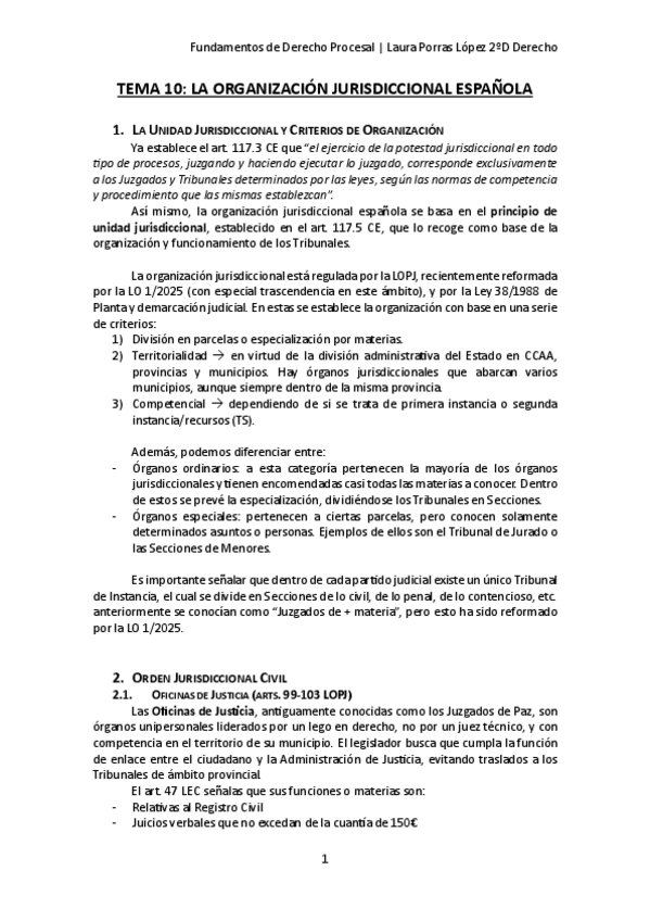 Miniatura del documento TEMA-10-ORGANIZACION-JURISDICCIONAL-ESPANOLA.pdf