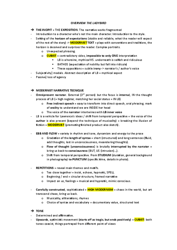Miniatura del documento Resumen-analisis-Lawrence-MODERNISM-20TH-CENTURY.pdf