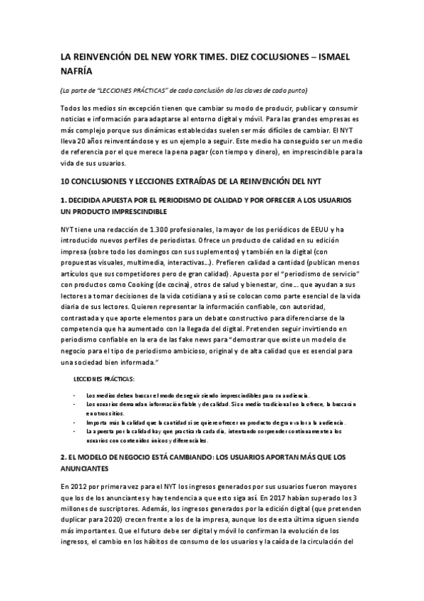 Miniatura del documento LA REINVENCIÓN DEL NEW YORK TIMES. DIEZ CONCLUSIONES - ISMAEL NAFRÍA.pdf