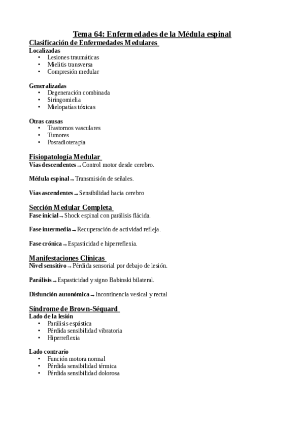 Miniatura del documento Tema-64.-Enfermedades-de-la-Medula-espinal.pdf