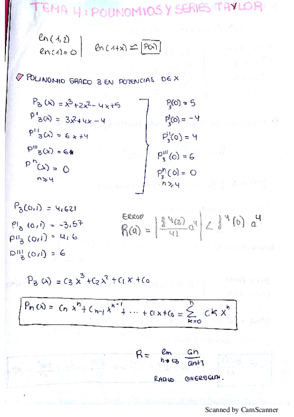 Miniatura del documento TEMA 4 POLINOMIOS Y SERIES DE TAYLOR.pdf