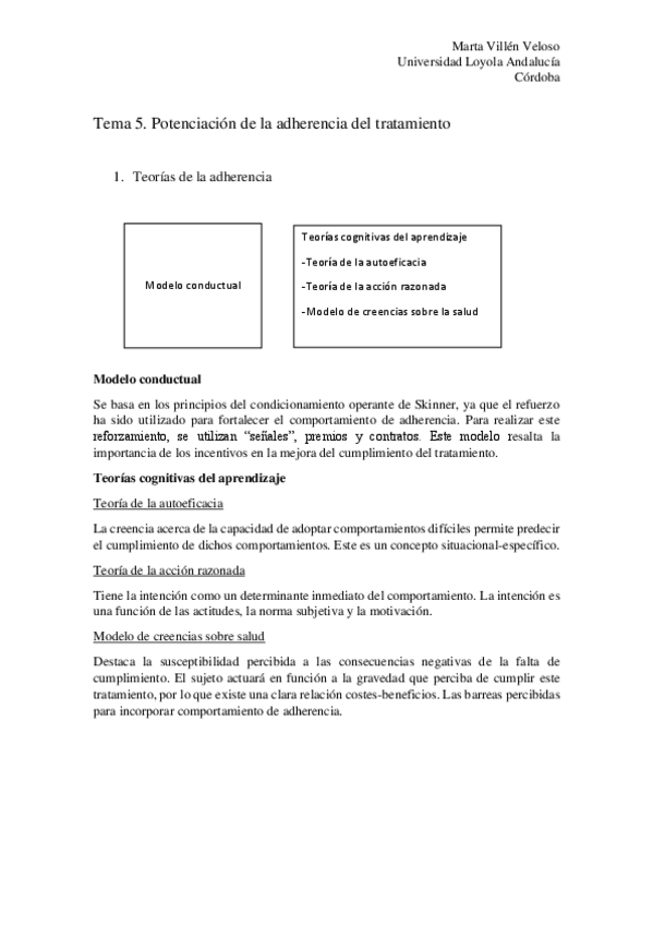 Miniatura del documento Tema 5. Potenciación de la adherencia del tratamiento. SALUD.pdf