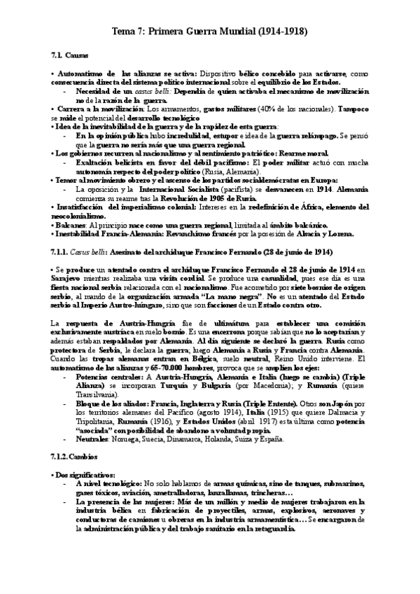 Miniatura del documento HC-Tema-7-Primera-Guerra-Mundial.pdf