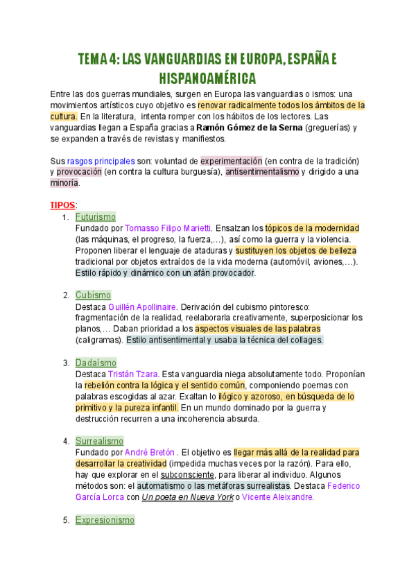 Miniatura del documento Literatura-PAU-Las-vanguardias-en-Europa-Espana-e-Hispanoamericat3.pdf