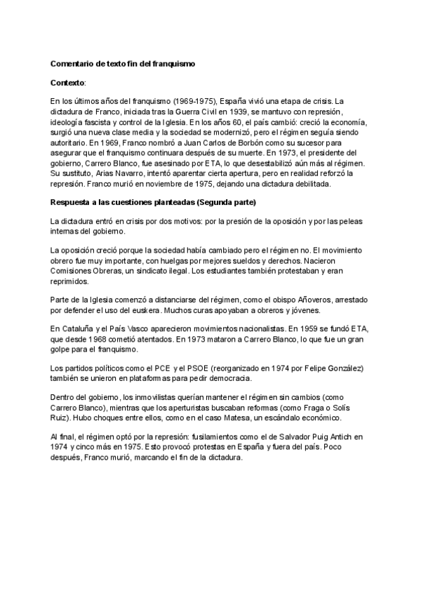 Miniatura del documento Comentario-de-texto-fin-del-franquismo.pdf