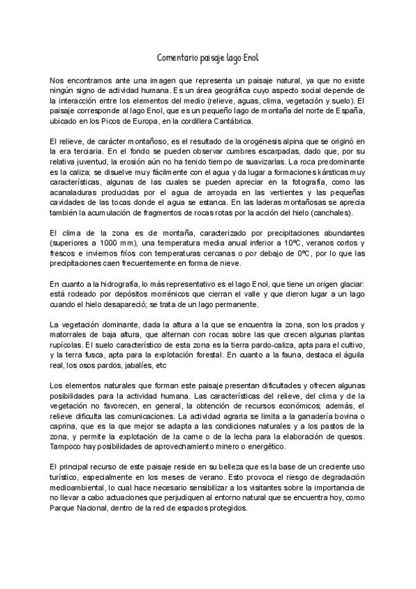 Miniatura del documento Comentario-paisaje-lago-Enol.pdf