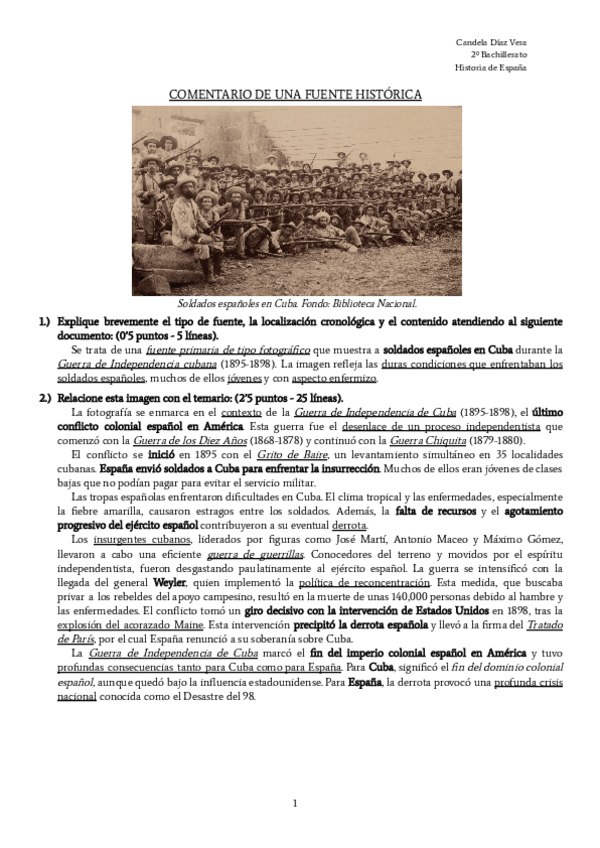 Miniatura del documento Comentario-de-Soldados-espanoles-en-Cuba.-Bloque-B.pdf