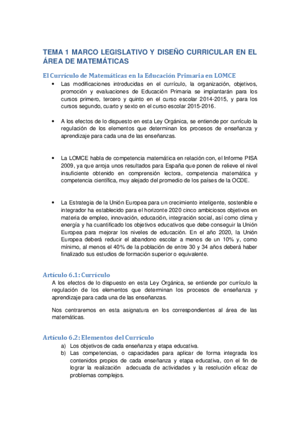 Miniatura del documento TEMA 1 MARCO LEGISLATIVO Y DISEÑO CURRICULAR EN EL ÁREA DE MATEMÁTICAS.pdf