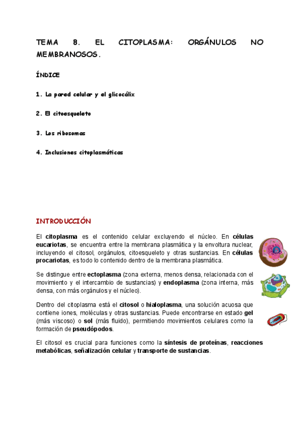Miniatura del documento TEMA-8.-CITOPLASMA.-ORGANULOS-NO-MEMBRANOSOS..pdf