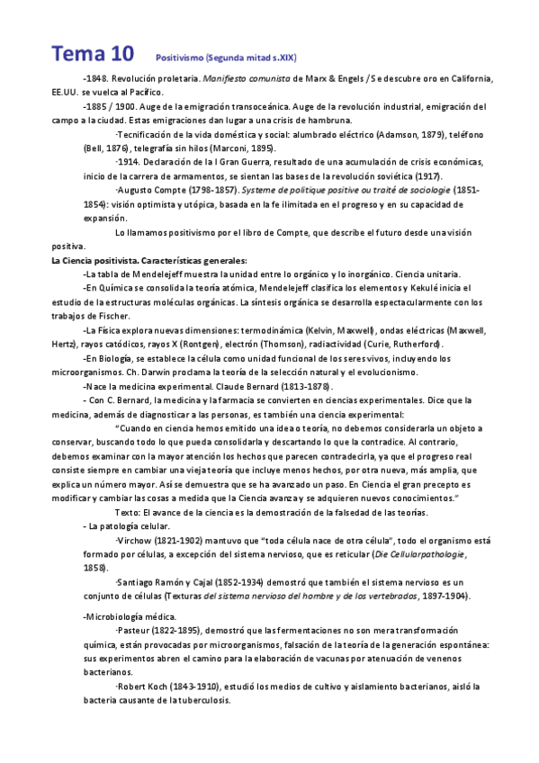 Miniatura del documento Tema 10    Positivismo.pdf