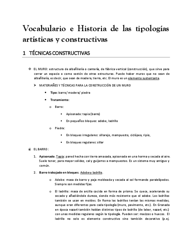 Miniatura del documento Vocabulario e historia de las tipologías artísticas y constructivas.pdf