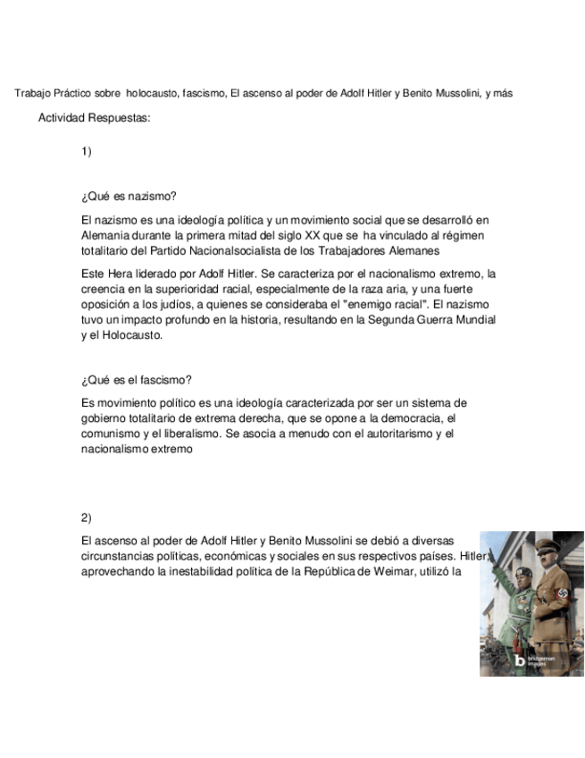 Miniatura del documento Trabajo-Practico-sobre-holocaustofasismo-El-ascenso-al-poder-de-Adolf-Hitler-y-Benito-Mussoliniy-mas.pdf