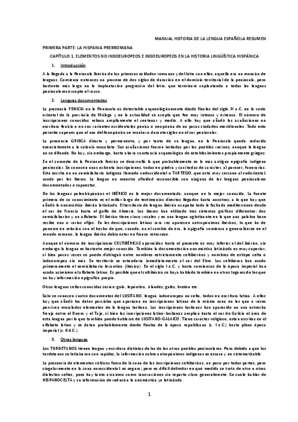 Miniatura del documento MANUAL HISTORIA DE LA LENGUA ESPAÑOLA RESUMEN.pdf