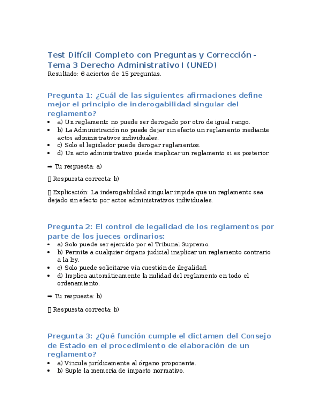 Miniatura del documento TestDificilCompletoCorregidoTema3DerechoAdminUNED-1.docx