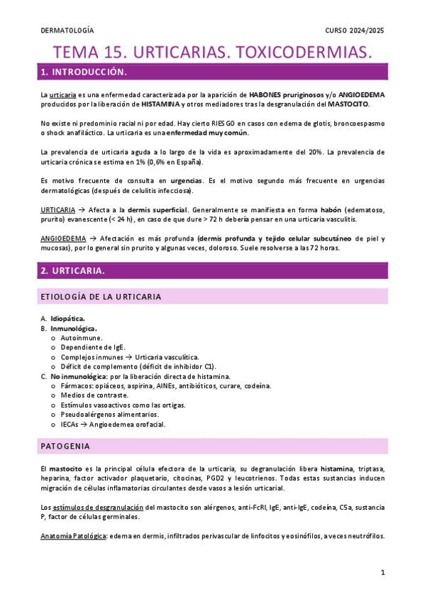 Miniatura del documento Resumen-Tema-15.-Urticaria-y-Toxicodermias..pdf