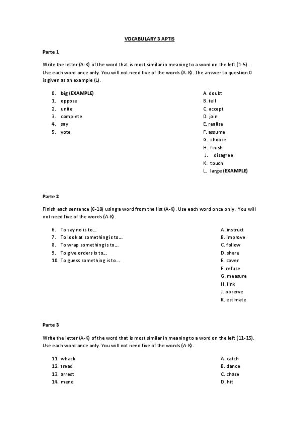 Miniatura del documento Examen Vocabulary 3 APTIS.pdf