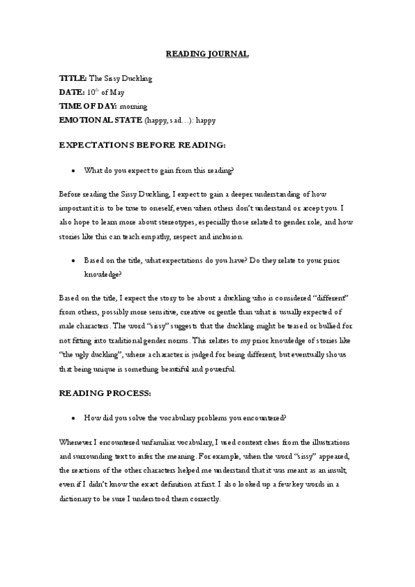 Miniatura del documento Reading-journal-the-sissy-duckling.pdf