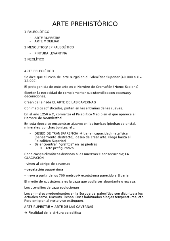 Miniatura del documento Arte Primeras civilizaciones.docx