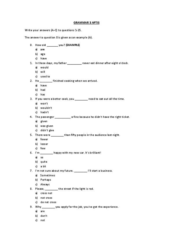 Miniatura del documento Examen Grammar 3 APTIS.pdf