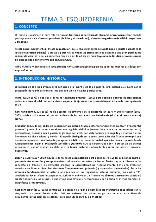 Miniatura del documento Resumen-Tema-3.-ESQUIZOFRENIA.pdf