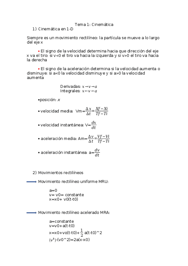 Miniatura del documento Tema 1- Cinemática.docx