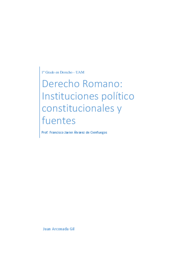 Miniatura del documento Apuntes Derecho Romano Público.pdf
