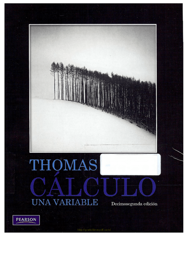 Miniatura del documento CÃ¡lculo Una variable Volumen I Decimosegunda EdiciÃ³n [George B Thomas Jr].pdf